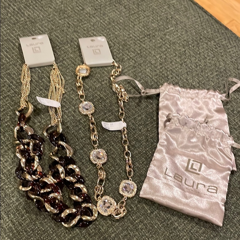 Laura costume jewelry necklaces